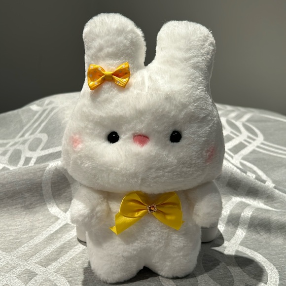 no brand Other - Soft bunny plush - 6 inch - white adorable